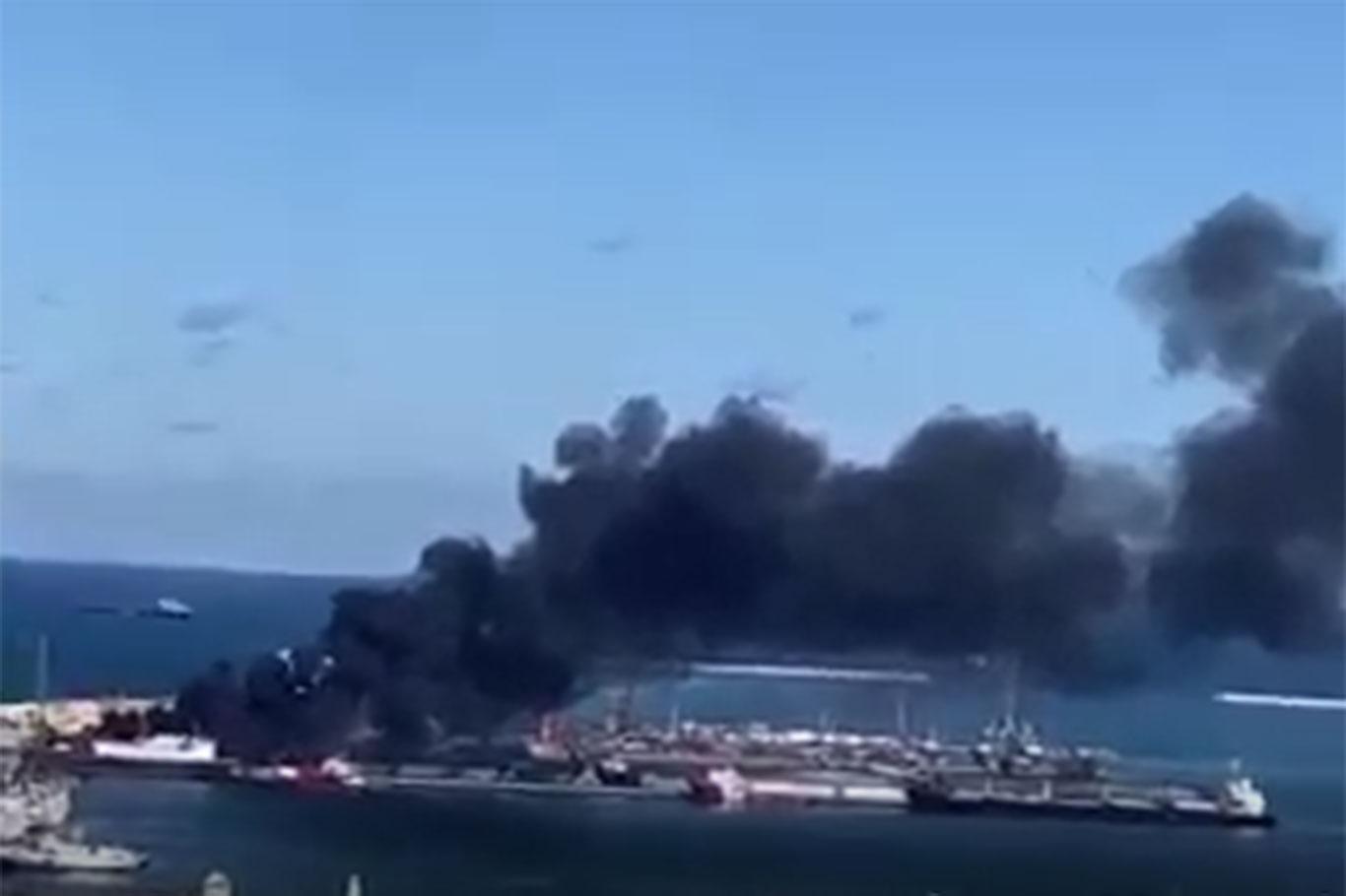 حمله نیروهای حفتر به کشتی ترکیه